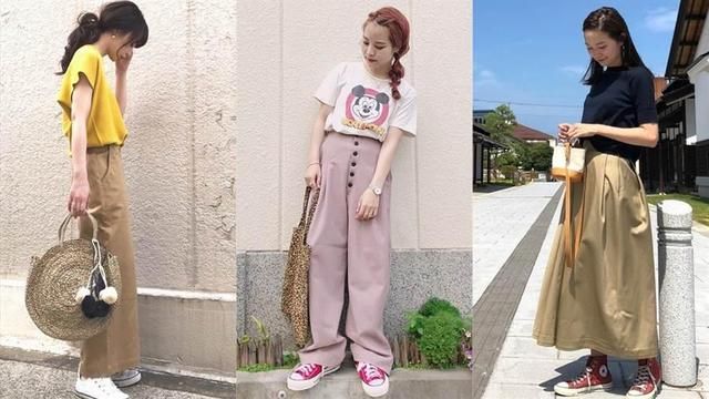 如何用6色帆布鞋变换风格的穿搭术