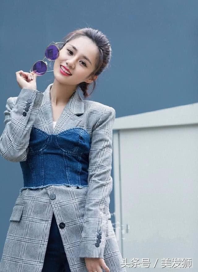 “糖宝”不过是留了个空气刘海，就从29岁变19岁，网友：好可爱！