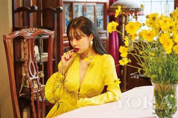 帅气性感女神泫雅 解锁夏日清凉穿搭