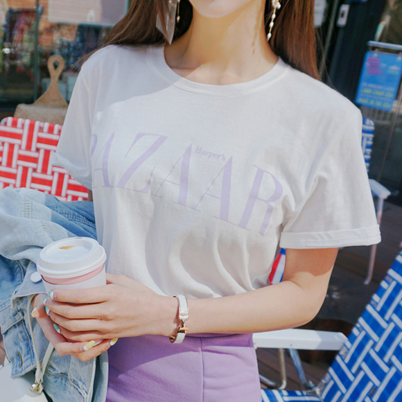 女神孙允珠，香芋蜜柚芭莎丽人娇甜牛仔装