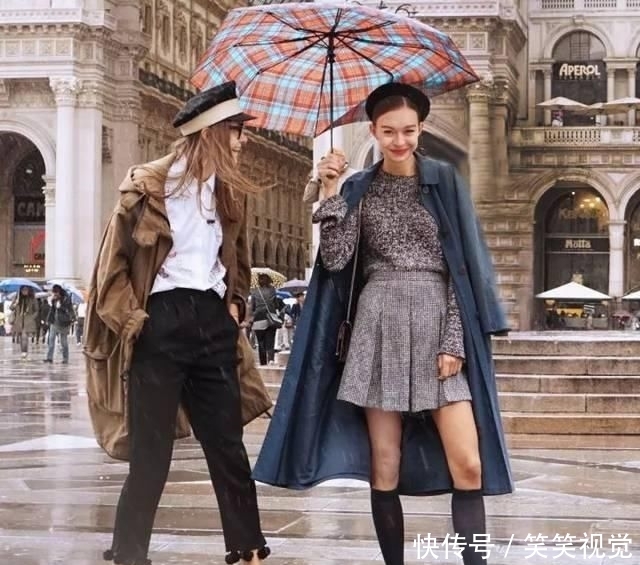 A字型大衣:长大衣这样穿,150-170cm都好看!