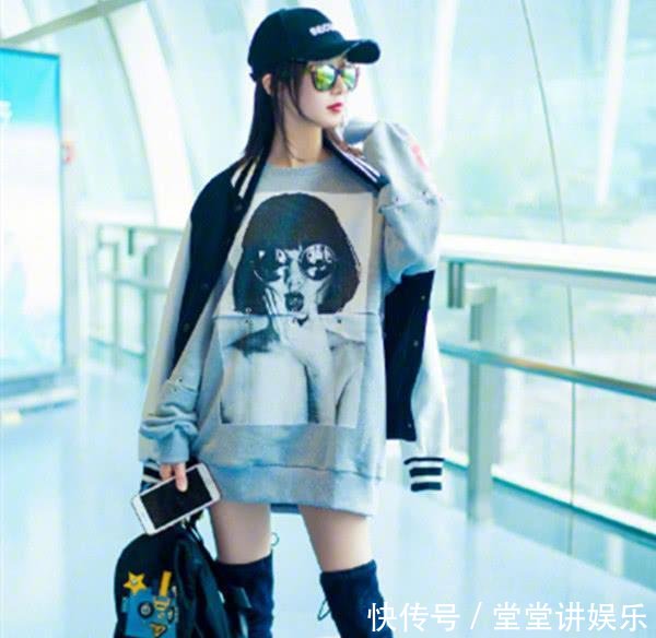 舒畅新造型惊艳了! 除了身上的风衣外套, 还有下身的阔腿裤!