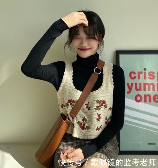 『小姐姐』清新甜美的韩系穿搭示范,遮肉显瘦显腿长,微胖的女人也可以穿