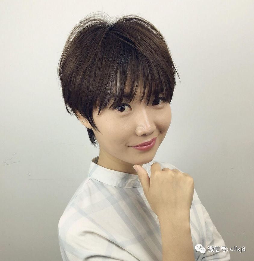 2018流行"豁短发"