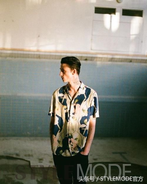 夏日,穿花衬衫的男生,最撩心!