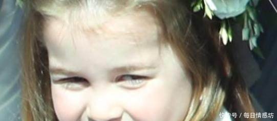 哈里大婚，凯特四穿旧衣低调登场，夏洛特公主吐舌抢镜