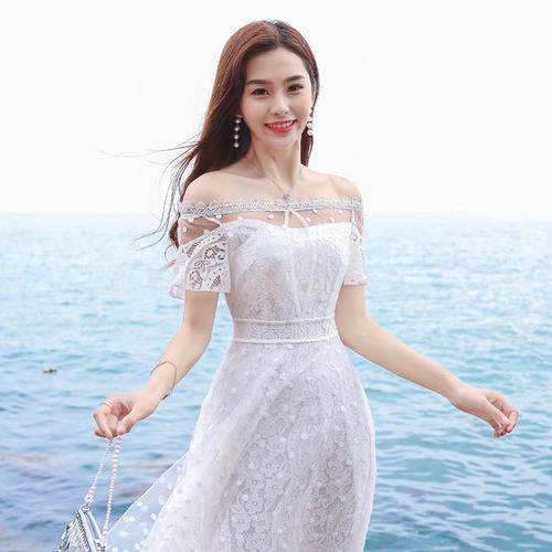 小姨子穿上这样的裙子,优雅甜美,有仙女的气质,呈现出柔美身姿