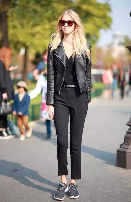  [舒适]早春扔掉你的靴子吧，换双舒适百搭运动鞋更时尚，连明星都在穿