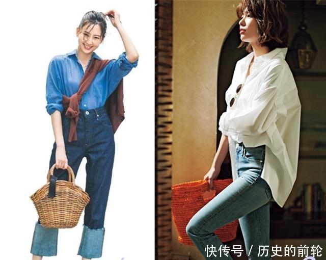 #立领衬衫#2020年春夏衬衫就要这样穿,不装嫩不老气,优雅精致又有高级感!