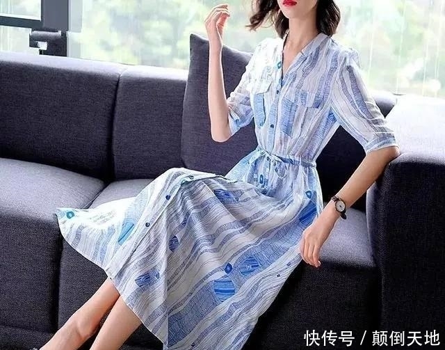 美得■突然发现一“仙女裙”,搭双高跟鞋,美得吸睛又减龄