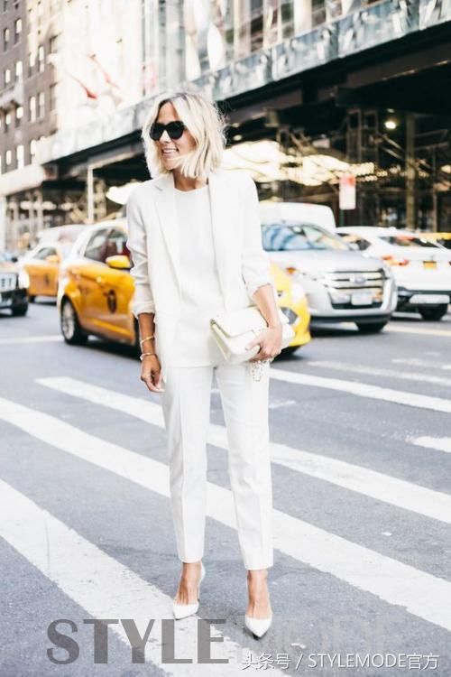 再热的夏天也要用白色STYLE高冷起来！