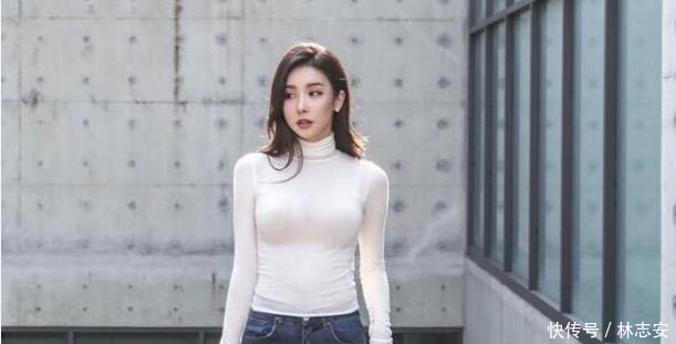 个性独特的牛仔裤美女，尽显成熟女人味，回头率十足