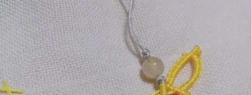  [编绳]DIY手工编绳教程：能快速编织好的蝴蝶流苏挂饰，搭汉服刚刚好！