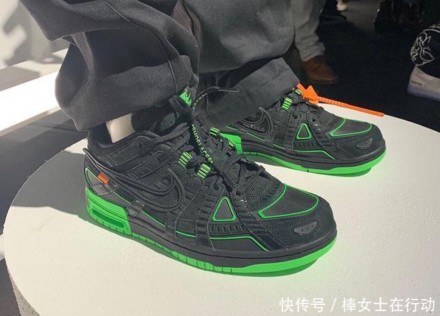 Nike:OFF-WHITE x Nike神秘鞋款首次曝光!两大经典合体