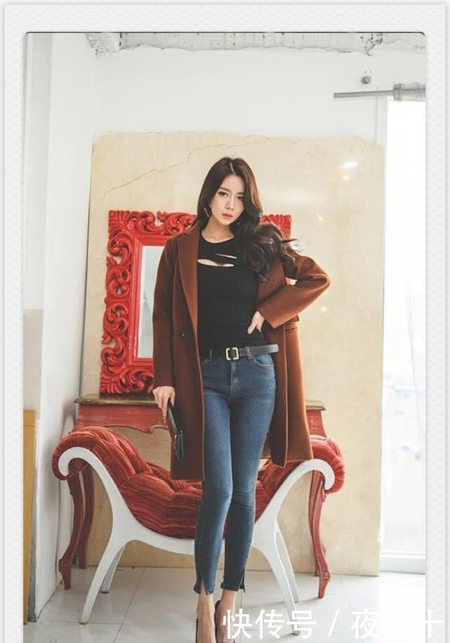  显得|牛仔裤随性自然大气，穿出时尚自然美，显得干练不失柔情