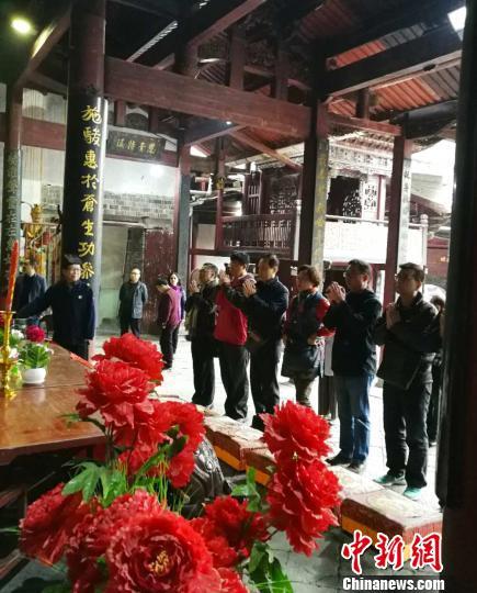 台湾南投市市长宋怀琳一行参访福建古田临水宫