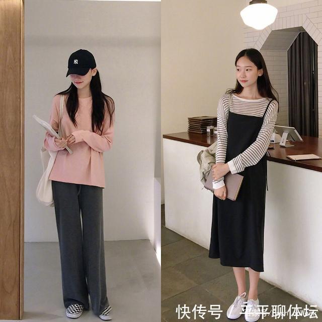 LOOK:超实穿的韩风穿搭LOOK,晚春走简约美路线,清新显气质!