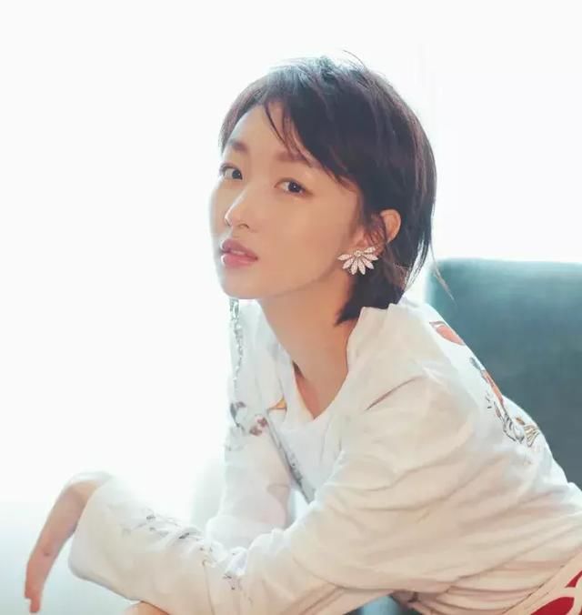 周冬雨，短发不是你说剪就能剪，根据脸型选择长度才是关键!