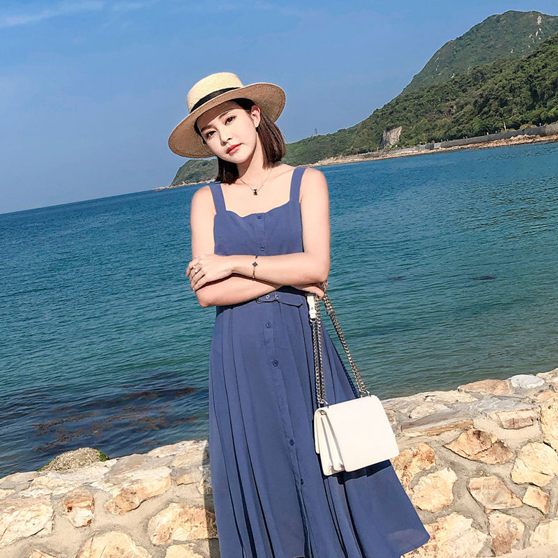 去海边完都穿这样的连衣裙，而我穿防晒衣，被笑话了，马上抢8件