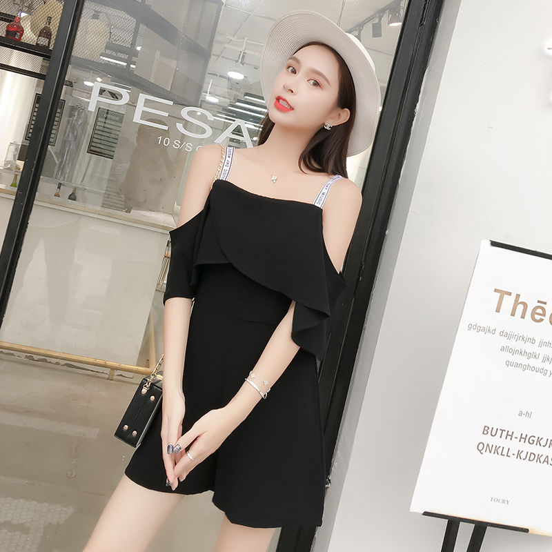 连体裤终于改版了，穿脱更方便，显腿特长，配高跟背影都美翻天