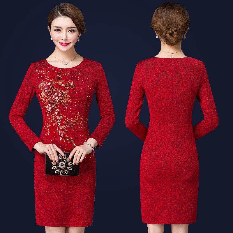 国庆节小弟结婚，我给妈妈买的大牌礼服，保准惊艳四座，赚足面子