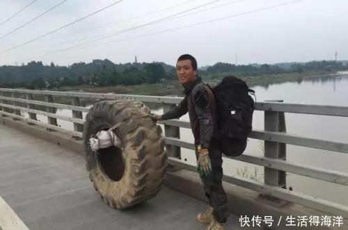 为什么那些步行去西藏的人，都喜欢推一个轮胎其实里面大有学问