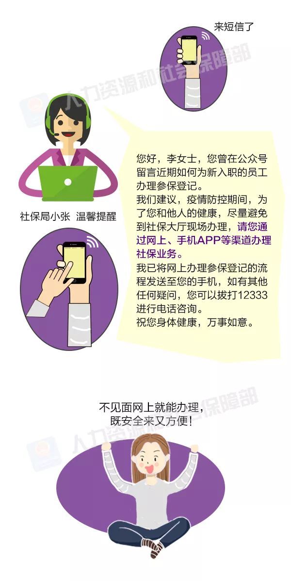  #社保#上班后，社保业务怎么办？