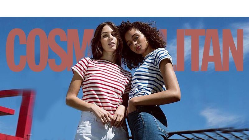 海魂衫要配上白牛仔才最有颜