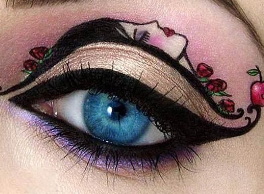 心理测试:4种眼妆，你最受不了哪种?测你隐藏最深的天赋是啥!