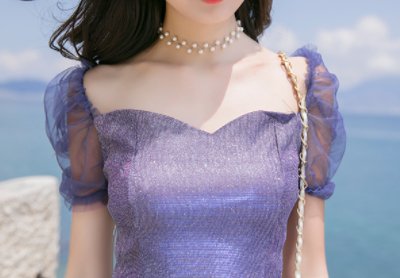 喜欢穿网纱裙的女人，骨子里都是浪漫的人，仙气飘飘释放女人味