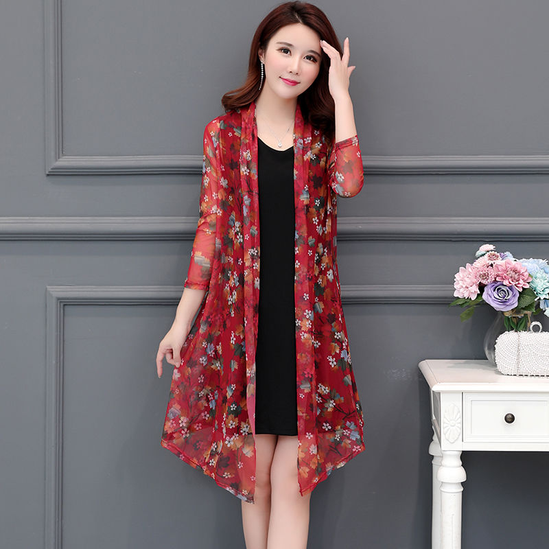 小姨都45了还这么会穿，出门必备连衣裙，美嫩如少女，人人都夸