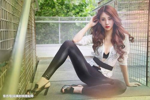 紧身裤丰富造型，显曼妙身材迷人好风姿，随性不乏大气