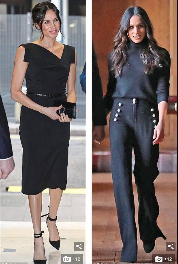 梅根模仿戴安娜“离经叛道” 穿衣风格突破王室“底线”