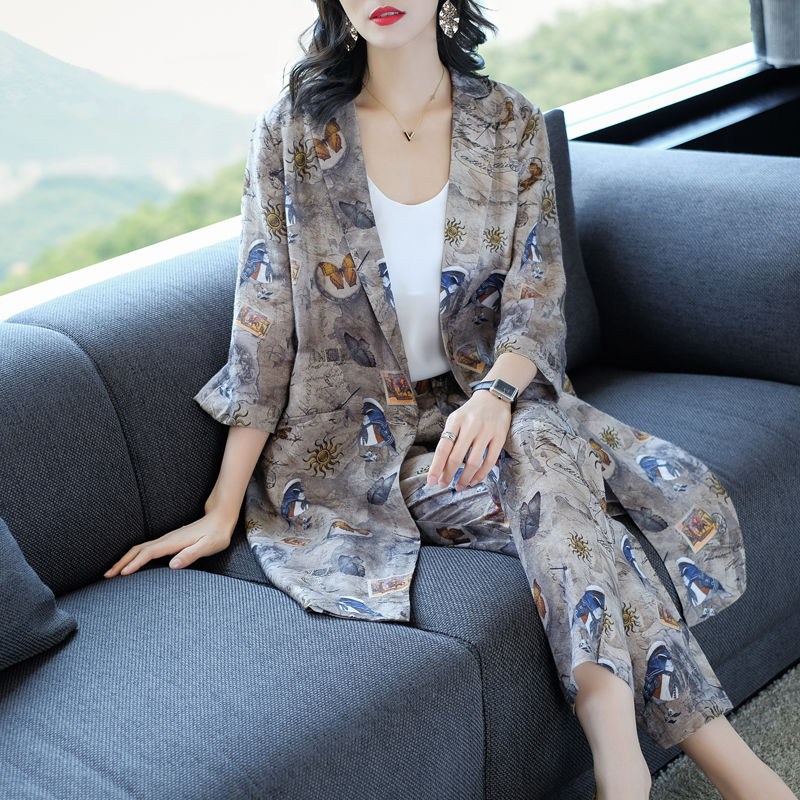 简约大气阔腿裤套装，一穿上身就是满满气场，身高1米6穿超好看