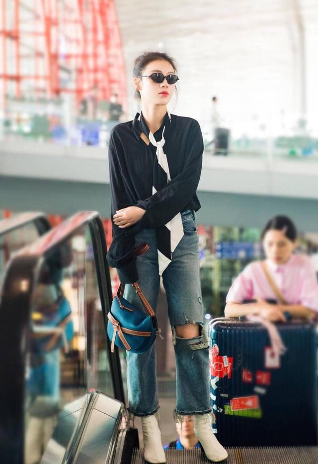 马思纯这么穿衣服,满屏都是藏不住的高级感