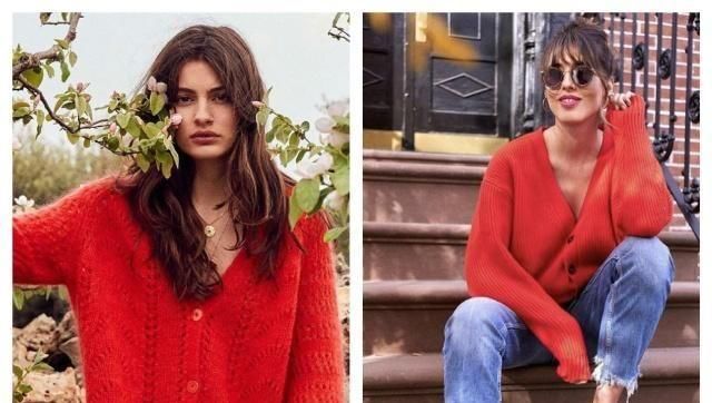  尽显：开衫+牛仔裤这样穿,时髦好看又清新柔美,尽显品味气质