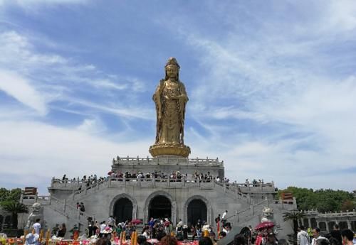 终于知道为什么飞机途径“南海观音像”，都必须要绕行一圈？你知