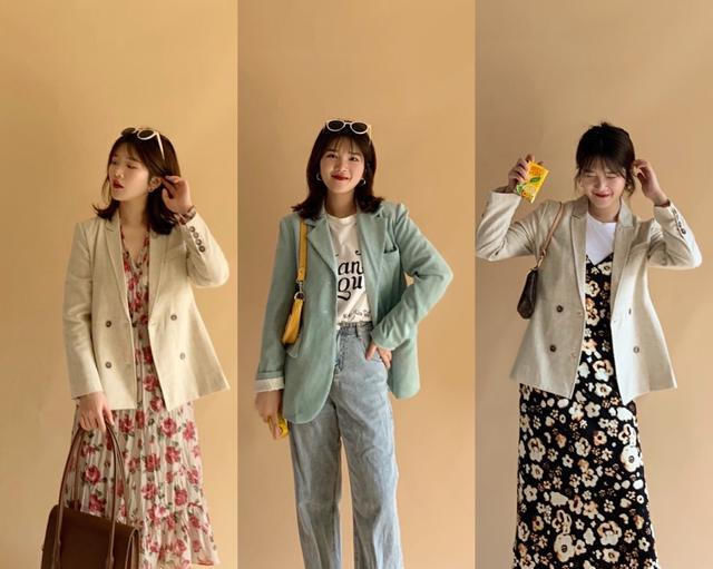  #碎花裙#不会穿衣打扮的,这27套裤子穿搭,照着学,也能穿出时尚范!