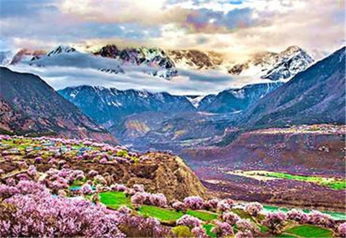 3月看桃花我想这个地方应该是绝大多数人梦中的天堂