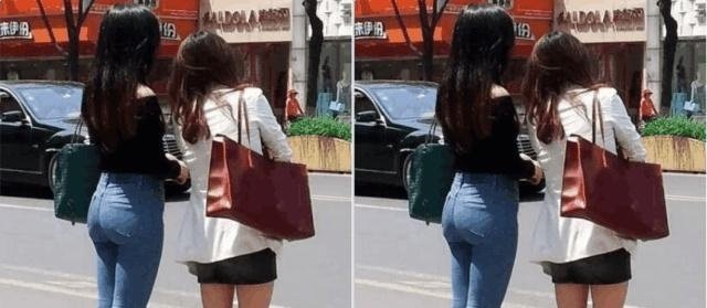 街拍牛仔裤的搭配，一个瞬间让你自信满满，女神就该这样
