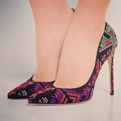 高跟鞋不同的高度,才能有不同的气质