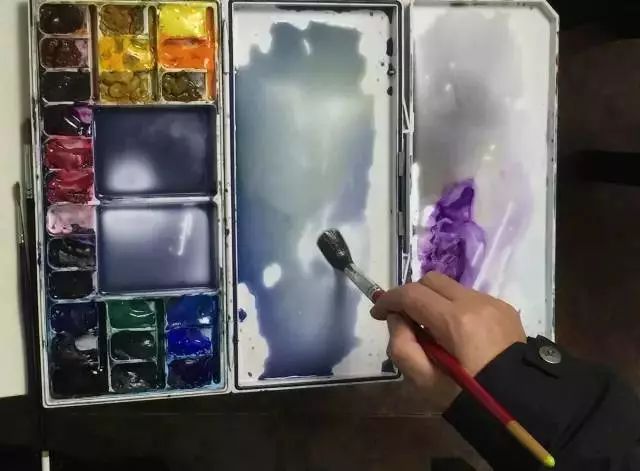 黄有维老师教你27步，画一幅水彩风景