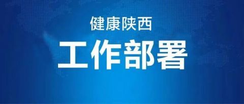  『健康促』省政府安排部署健康陕西行动