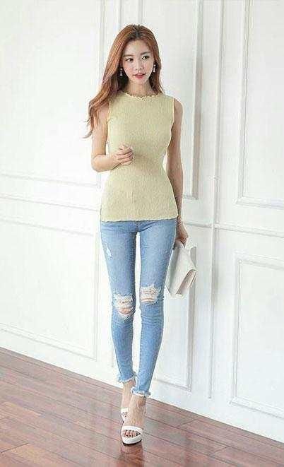 紧身裤一点不土气，简约而又时尚，彰显优雅女人味！