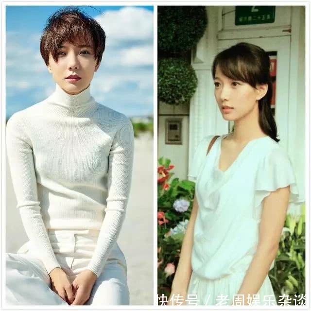 10大短发女神留长发，王珞丹气质清新赛校花，孙俪却没了辨识度！