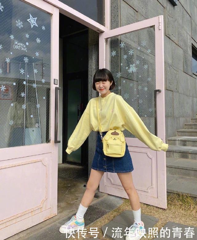 『适合』矮个子女孩穿“糖果色”衣服很适合,满满的少女心搭配,看着显高