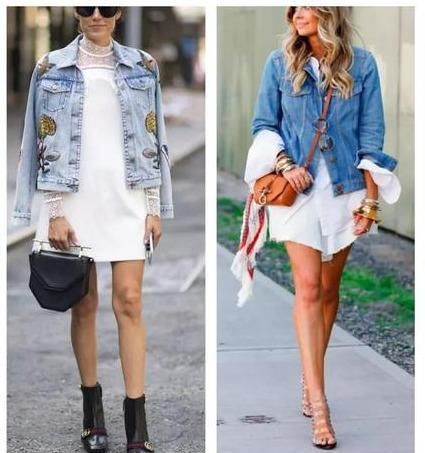  「搭配算」大衣早该收起来了，今年时髦精都在穿“牛仔外套”，轻松美到犯规