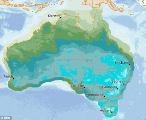 澳大利亚迎来冬天 部分地区气温降至零下