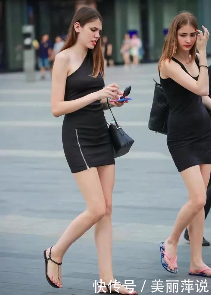 女人|美女街拍:越简单的穿衣搭配,越能穿出穿出时尚感!性感美丽女人合理搭配出来的