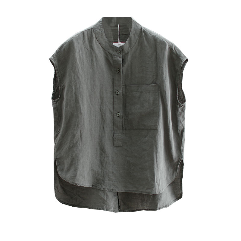 70后女人若不差钱，建议穿这小衫+棉麻裤，美的让男人挪不开眼